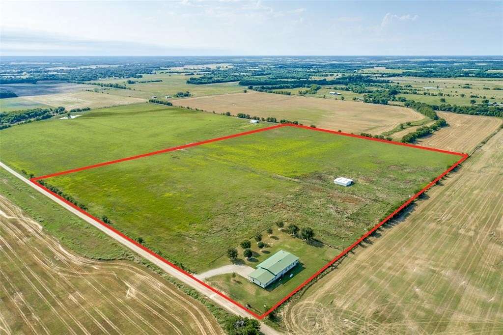 27.8 Acres of Agricultural Land with Home for Sale in Bonham, Texas