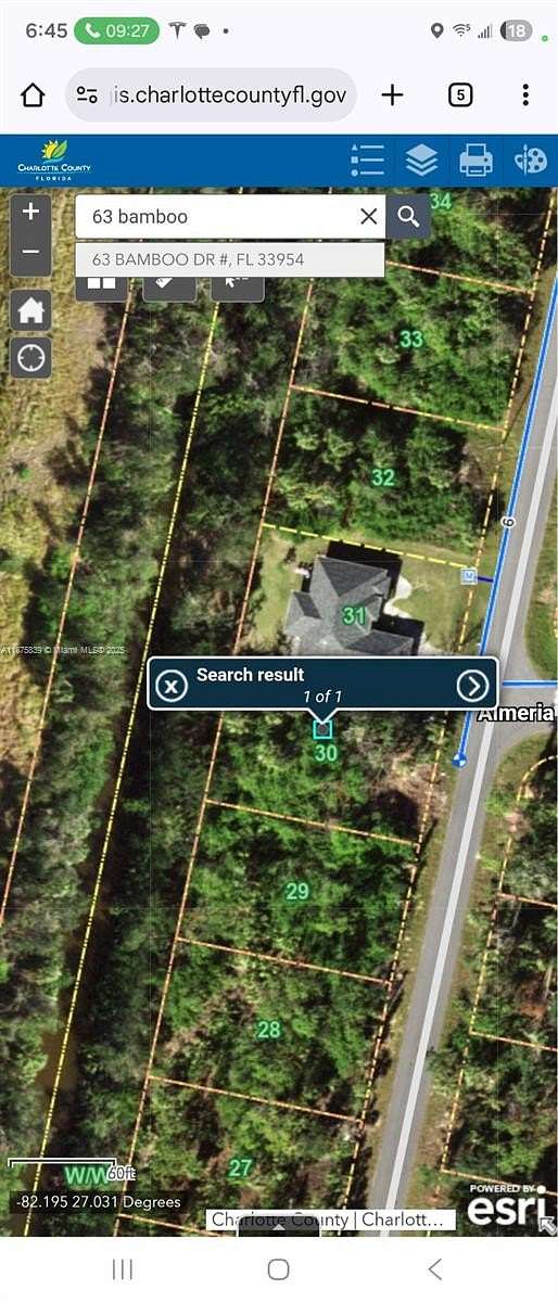 0.23 Acres of Residential Land for Sale in Port Charlotte, Florida