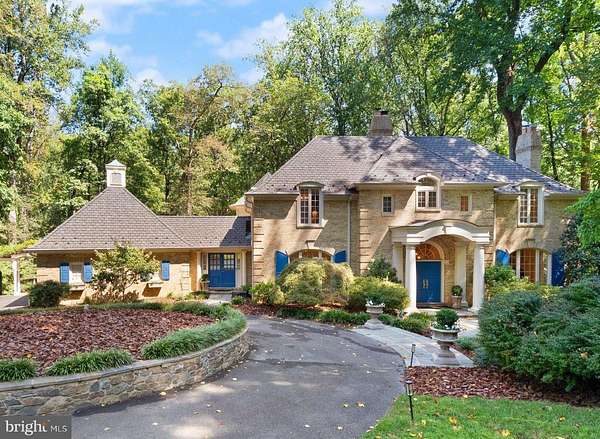 2 Acres of Residential Land with Home for Sale in Bethesda, Maryland