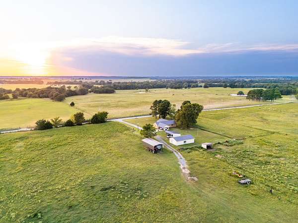 59.2 Acres of Land with Home for Sale in Stuart, Oklahoma