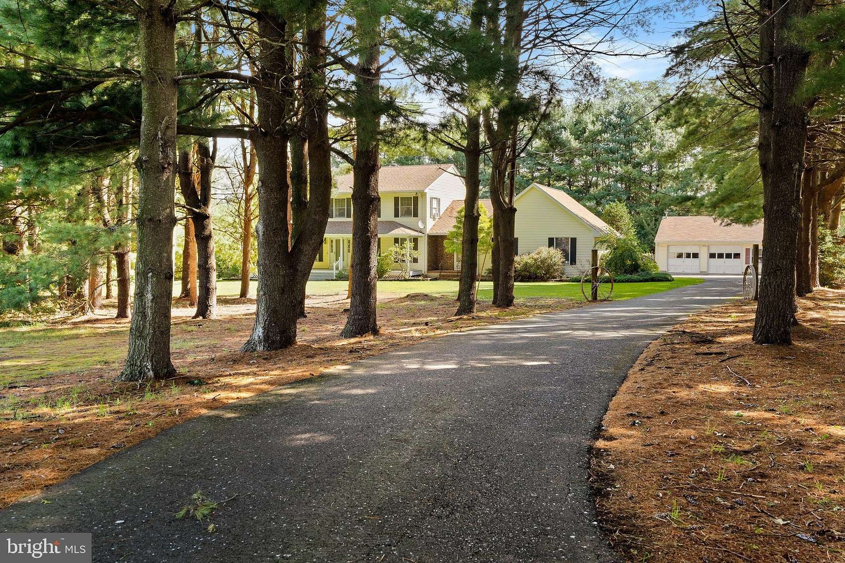 6.1 Acres of Residential Land with Home for Sale in Chesterfield, New Jersey