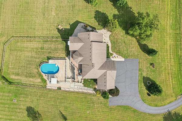 4 Acres of Residential Land with Home for Sale in Sugar Creek Town, Wisconsin