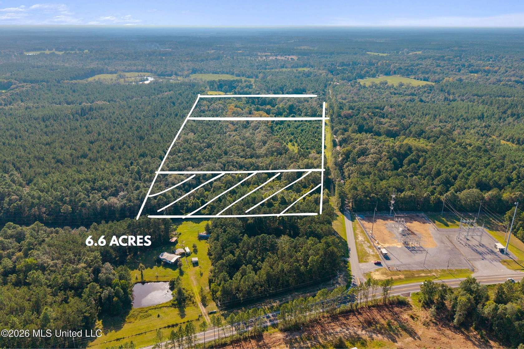 6.6 Acres of Agricultural Land for Sale in Vancleave, Mississippi