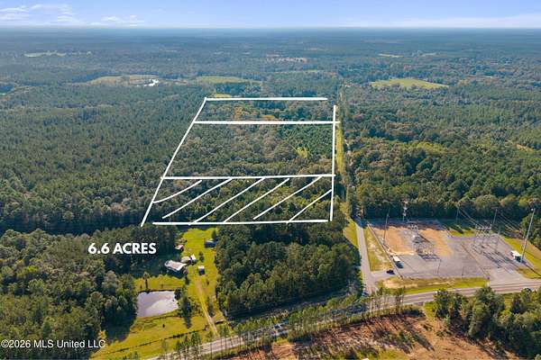6.6 Acres of Agricultural Land for Sale in Vancleave, Mississippi