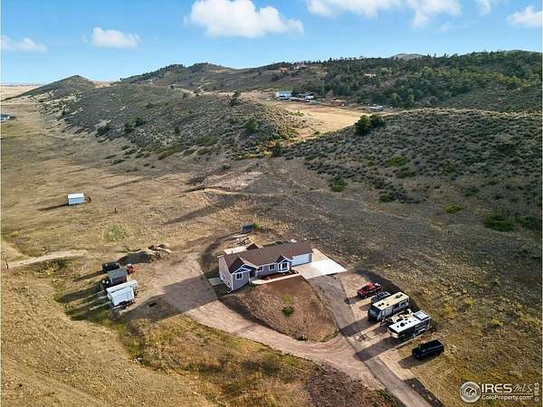20.1 Acres of Recreational Land with Home for Sale in Loveland, Colorado