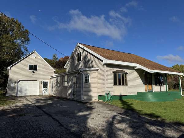 4 Acres of Residential Land with Home for Sale in Germfask, Michigan