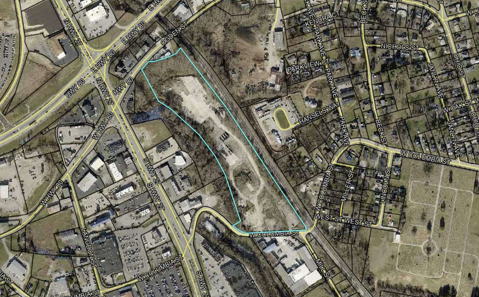 10 Acres of Commercial Land for Lease in Somerset, Kentucky