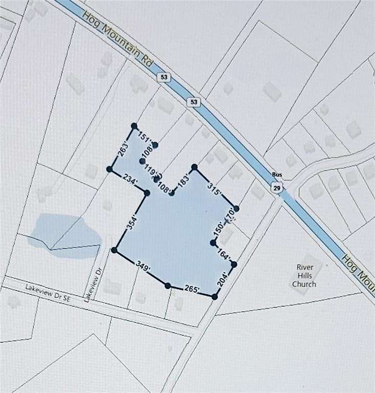 7.37 Acres of Residential Land for Sale in Winder, Georgia