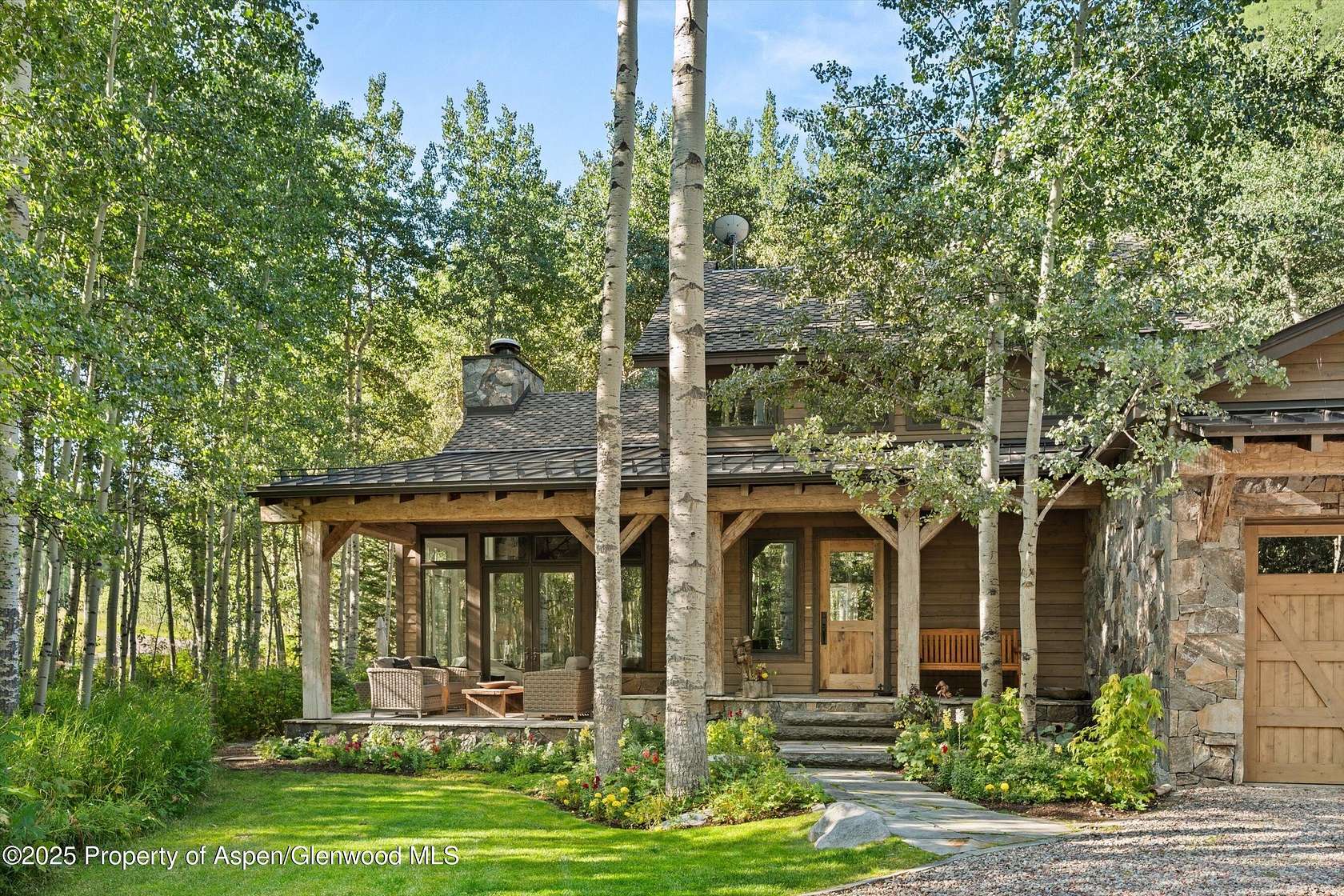 21.4 Acres of Recreational Land with Home for Sale in Aspen, Colorado