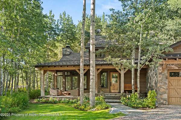 21.4 Acres of Recreational Land with Home for Sale in Aspen, Colorado