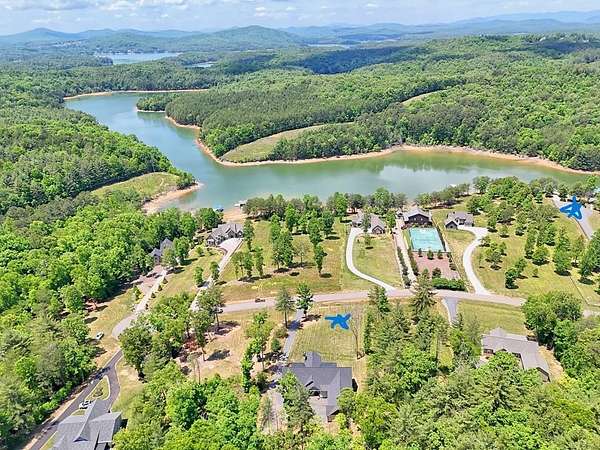 1.53 Acres of Land with Home for Sale in Blairsville, Georgia