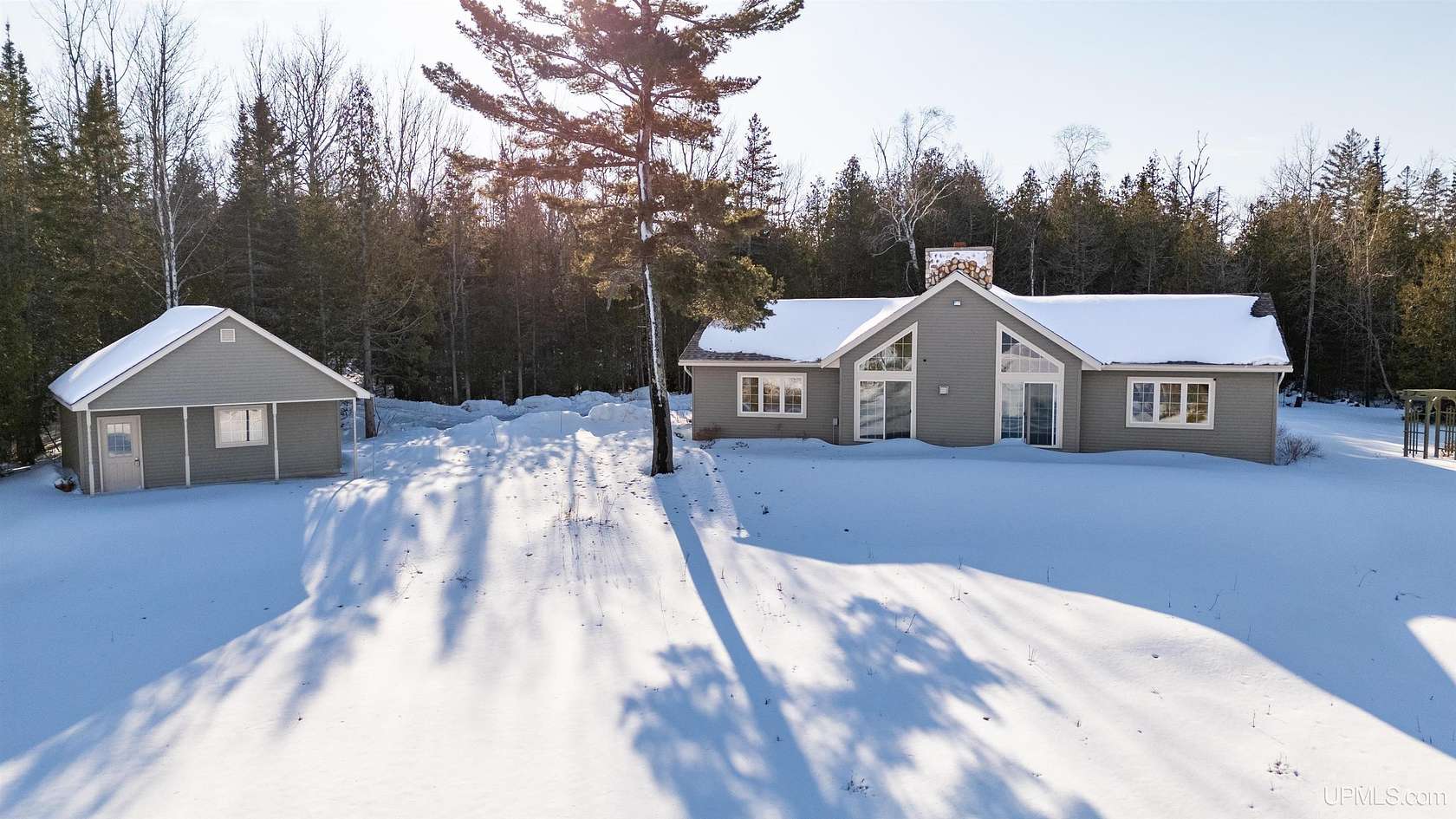 2 Acres of Land with Home for Sale in Manistique, Michigan