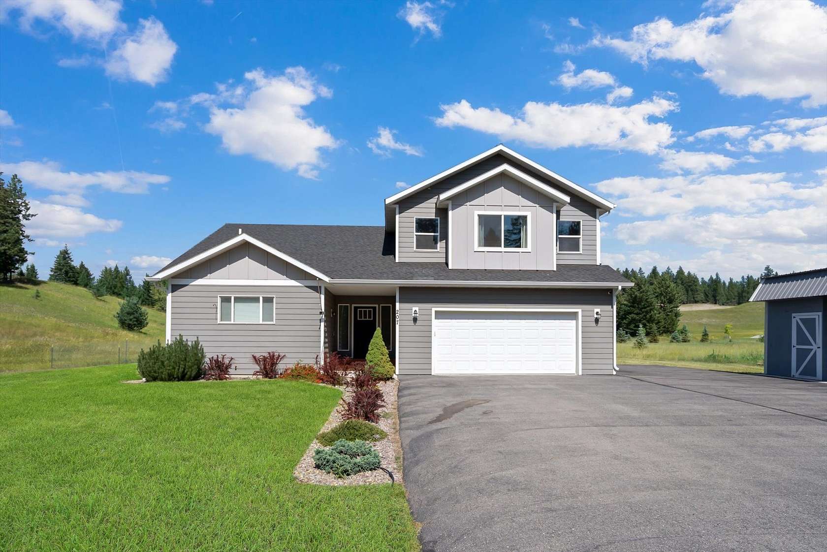 4.51 Acres of Residential Land with Home for Sale in Kalispell, Montana