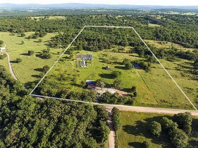 20 Acres of Recreational Land & Farm for Sale in Stigler, Oklahoma