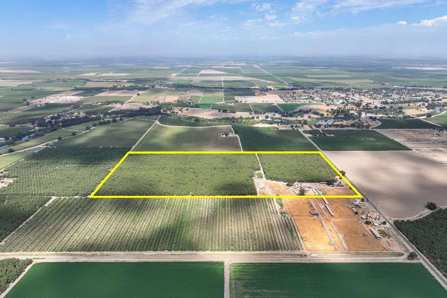 80 Acres of Land with Home for Sale in Hanford, California