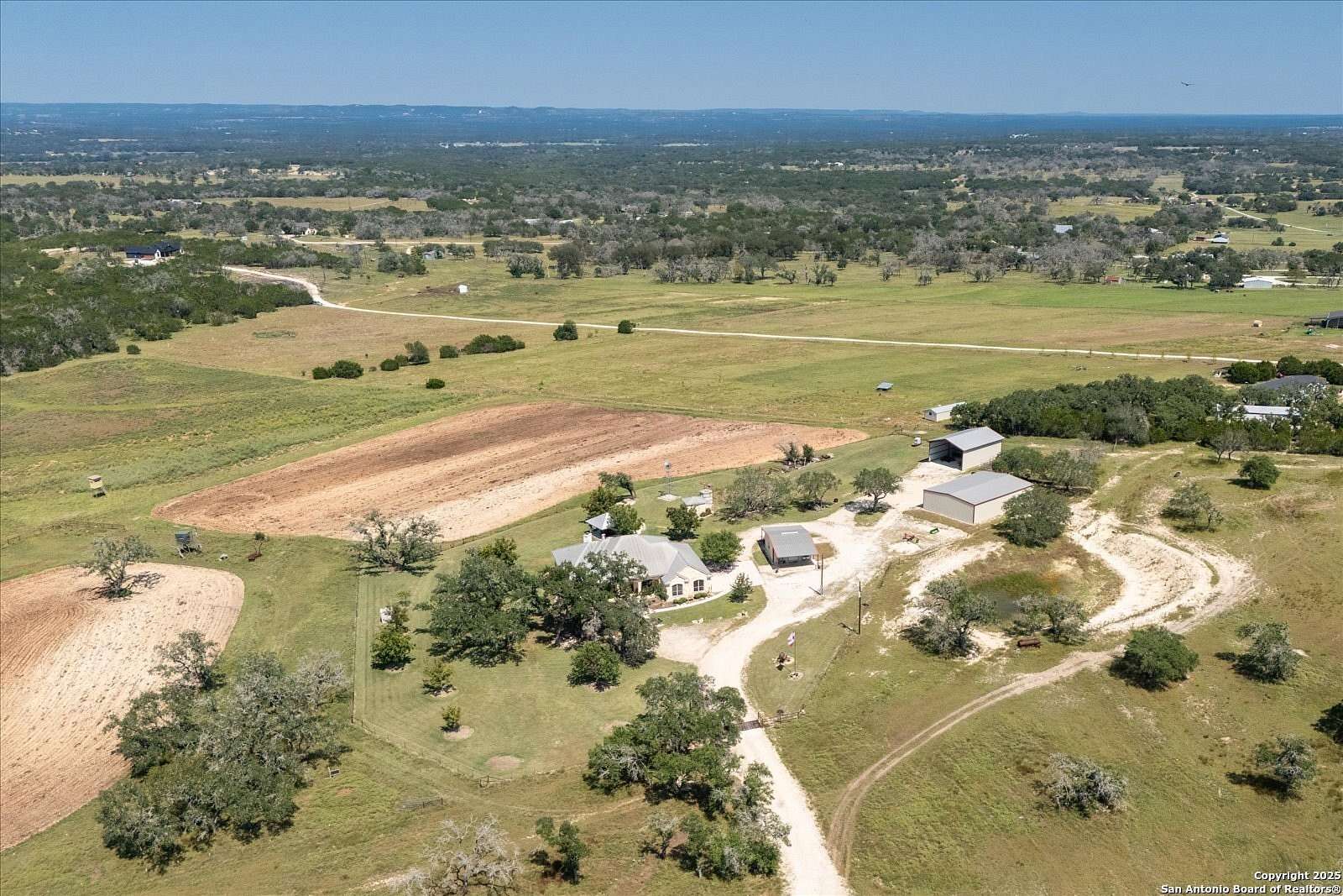 21.6 Acres of Agricultural Land with Home for Sale in Boerne, Texas