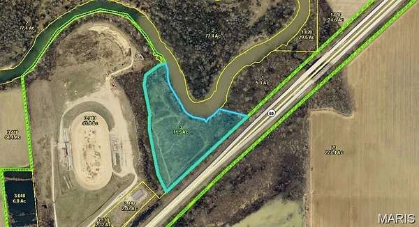 11.5 Acres of Agricultural Land for Sale in Poplar Bluff, Missouri