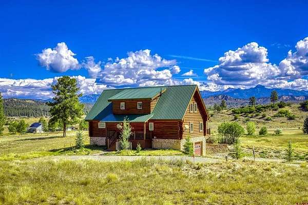 3.14 Acres of Residential Land with Home for Sale in Pagosa Springs, Colorado