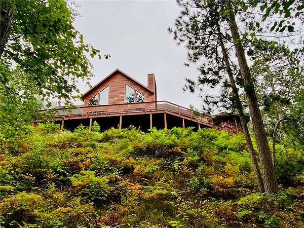 5.37 Acres of Residential Land with Home for Sale in Minong, Wisconsin