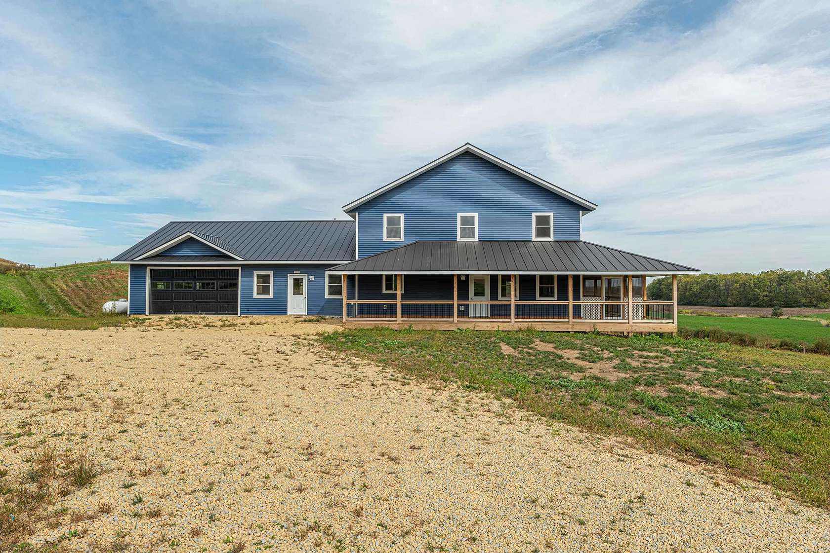 5.74 Acres of Residential Land with Home for Sale in Monroe, Wisconsin