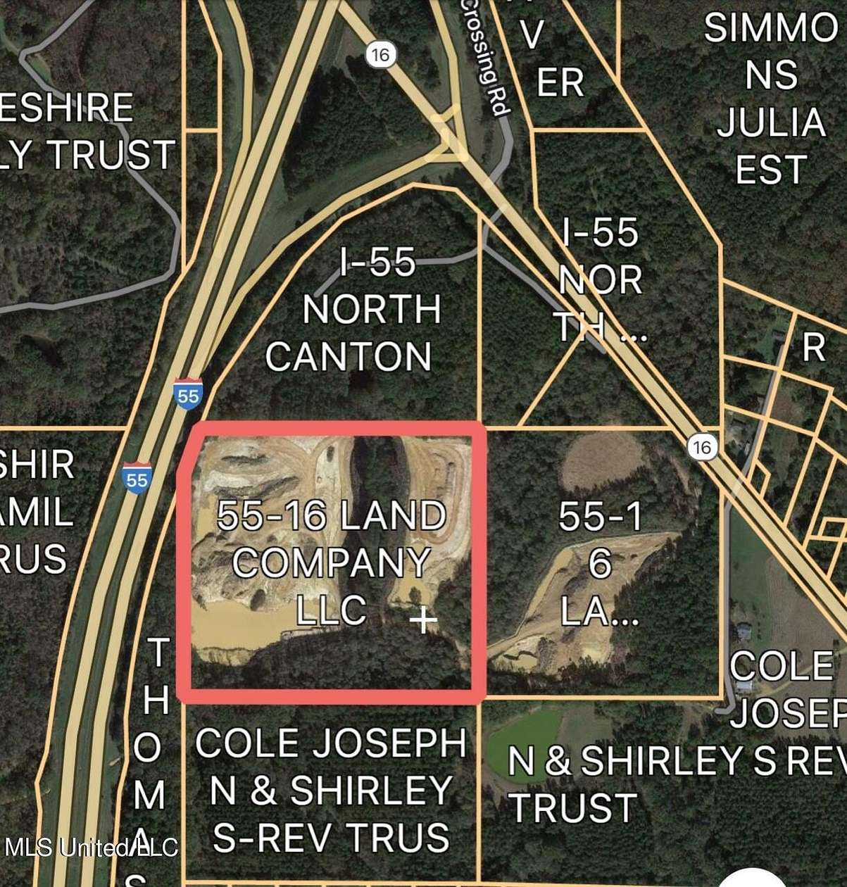 64.5 Acres of Land for Sale in Canton, Mississippi