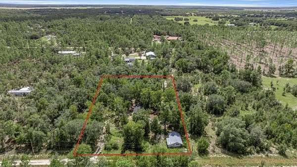 2.55 Acres of Residential Land with Home for Sale in Williston, Florida