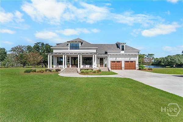 34 Acres of Recreational Land with Home for Sale in Glennville, Georgia