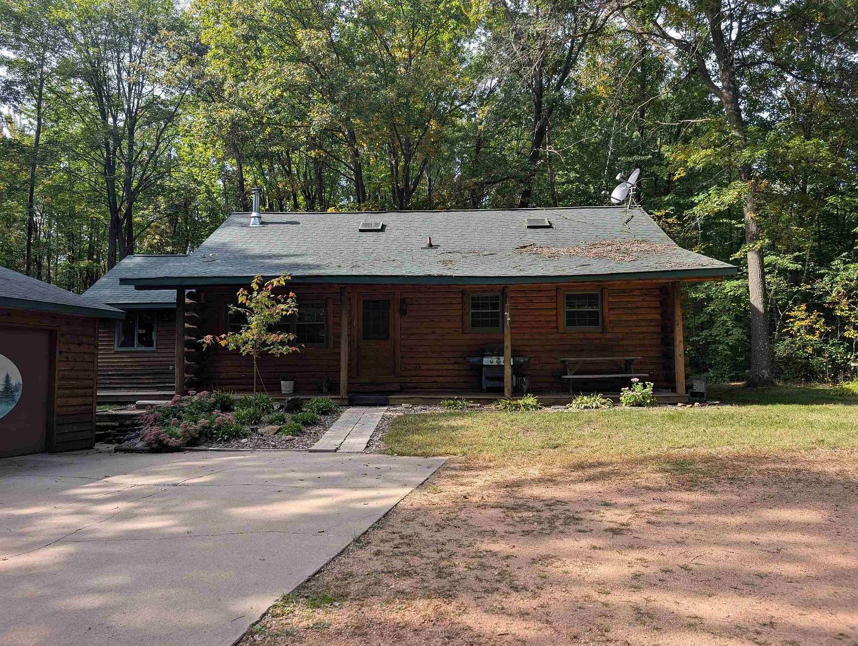 5 Acres of Residential Land with Home for Sale in Mosinee, Wisconsin