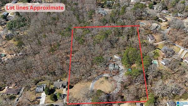 5.2 Acres of Residential Land with Home for Sale in Trussville, Alabama
