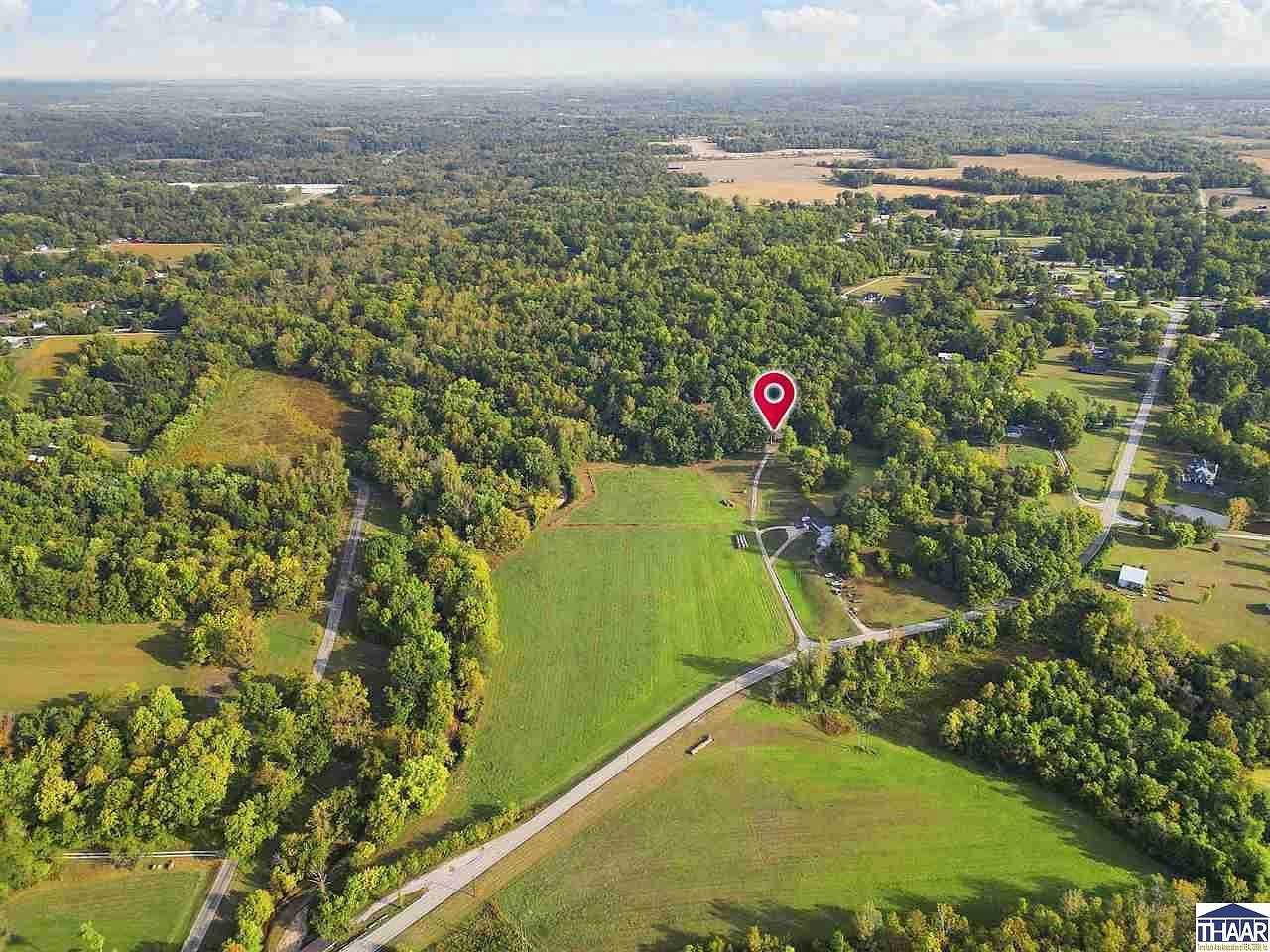 37.5 Acres of Land with Home for Sale in West Terre Haute, Indiana