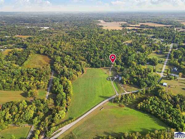 37.5 Acres of Land with Home for Sale in West Terre Haute, Indiana