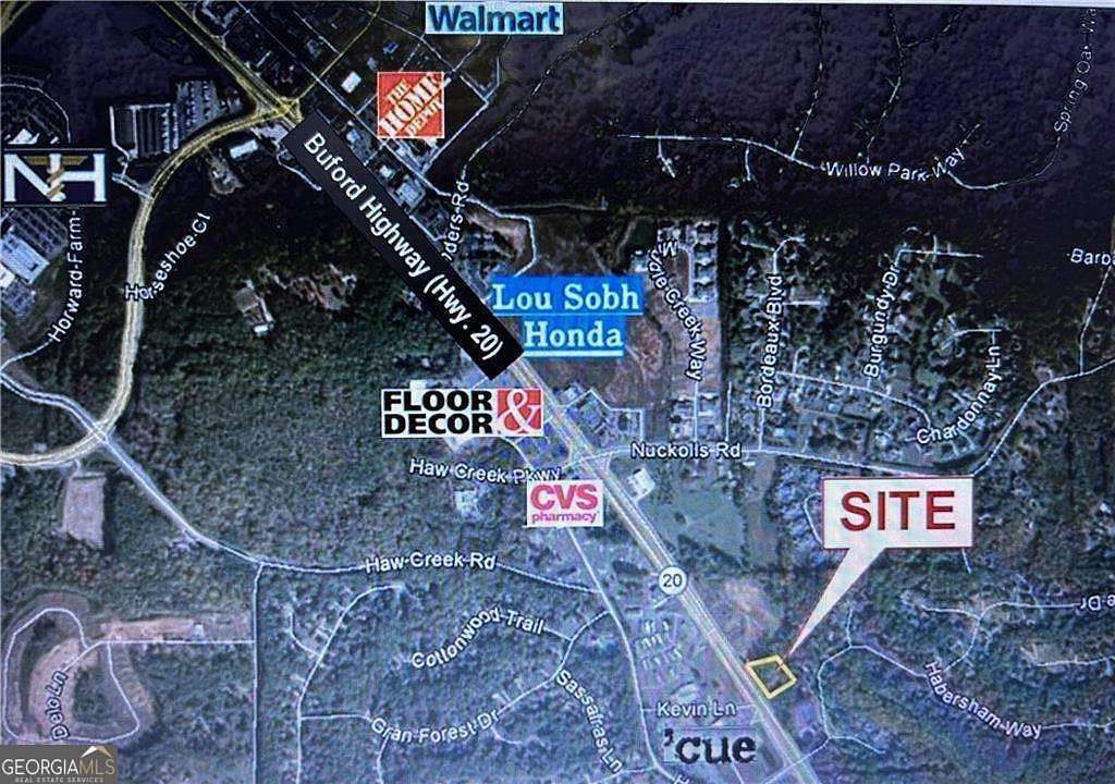 0.71 Acres of Commercial Land for Sale in Cumming, Georgia