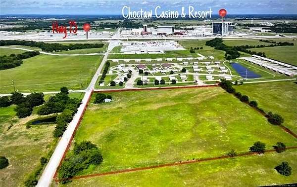 10 Acres of Mixed-Use Land for Sale in Calera, Oklahoma