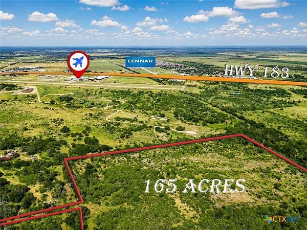 165 Acres of Recreational Land for Sale in Lockhart, Texas