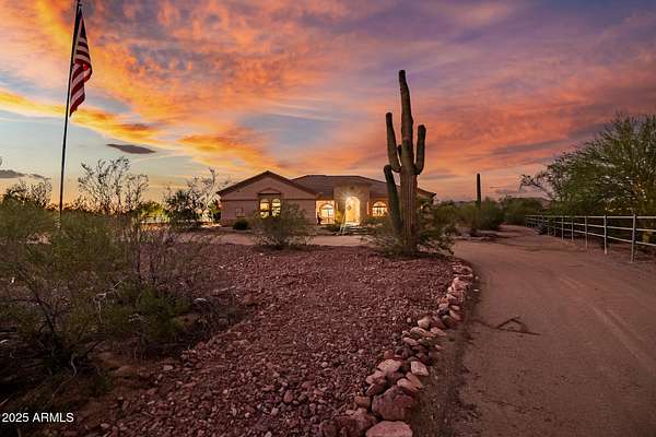 2.5 Acres of Residential Land with Home for Sale in Surprise, Arizona