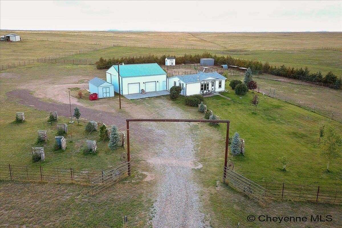 9.17 Acres of Land with Home for Sale in Cheyenne, Wyoming