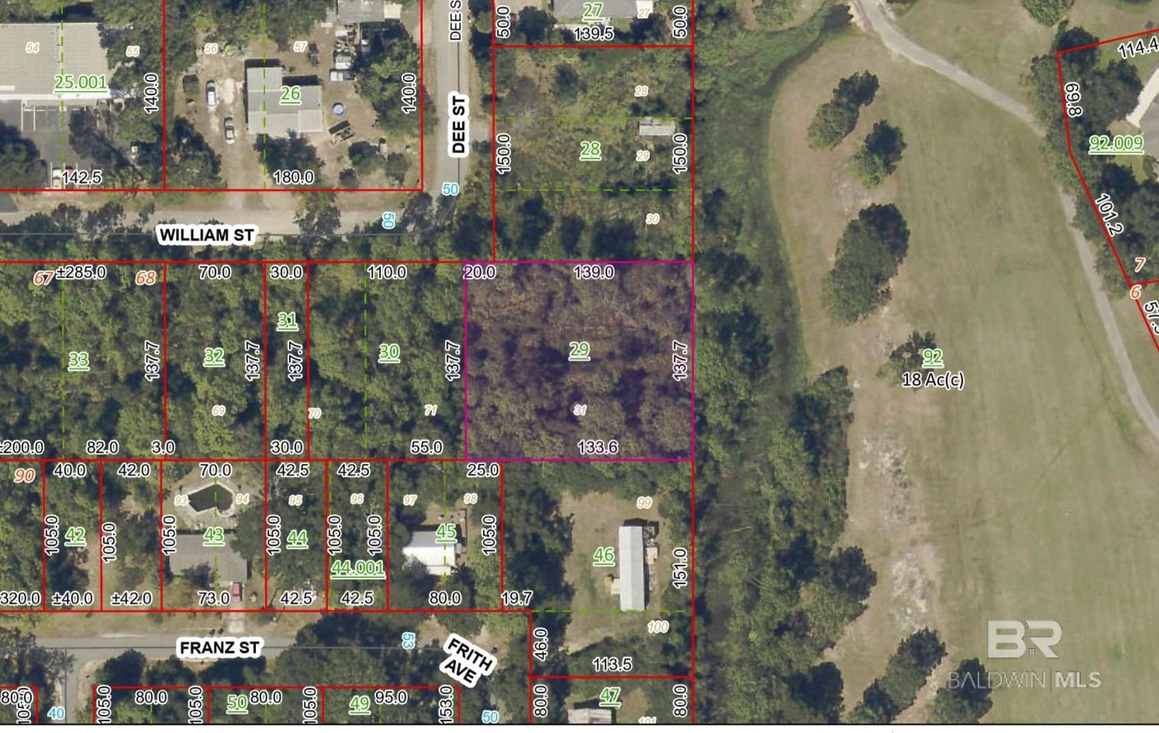 0.5 Acres of Land for Sale in Gulf Shores, Alabama