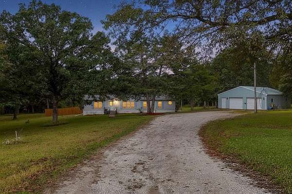 10 Acres of Residential Land with Home for Sale in Auxvasse, Missouri