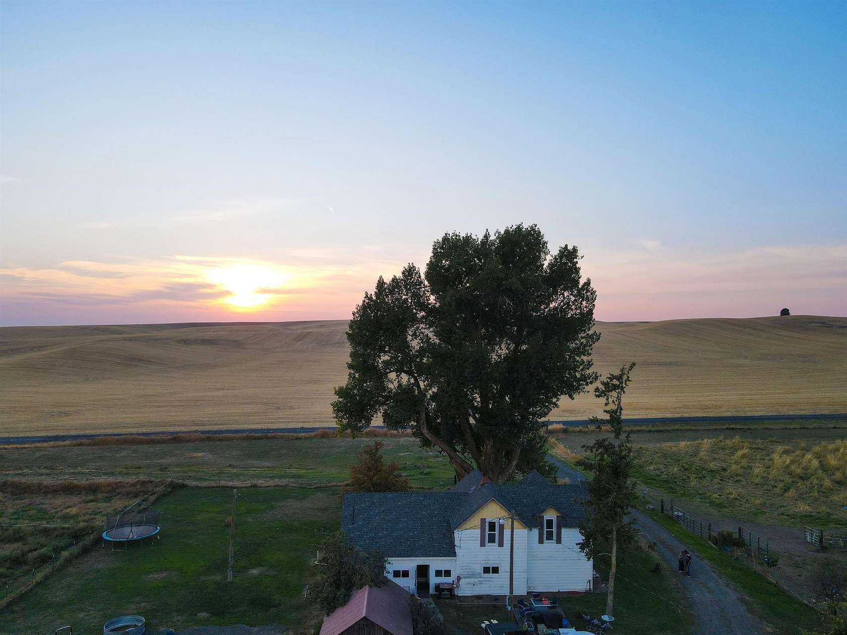 105 Acres of Agricultural Land with Home for Sale in Davenport, Washington