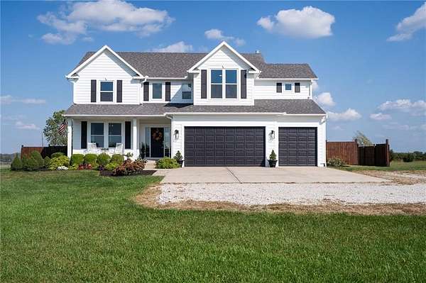 3 Acres of Residential Land with Home for Sale in Wellsville, Kansas