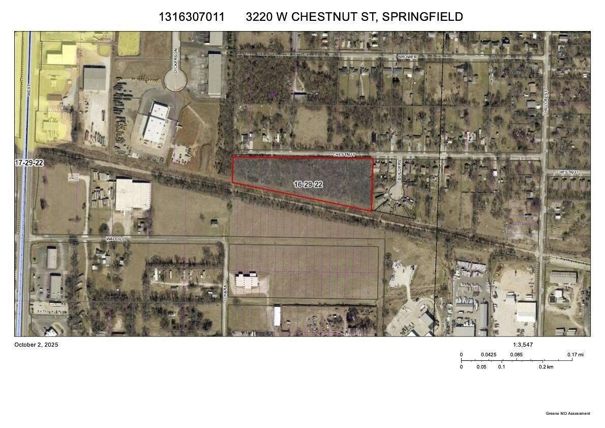 5.2 Acres of Residential Land for Sale in Springfield, Missouri