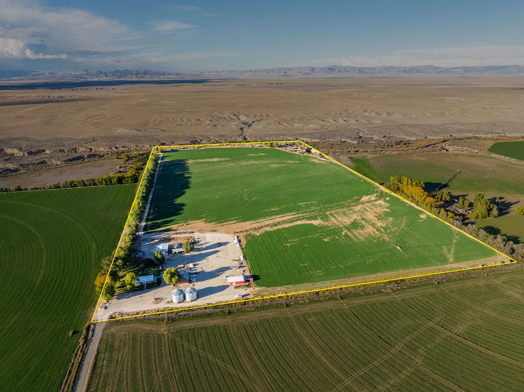 80 Acres of Improved Agricultural Land for Sale in Riverton, Wyoming