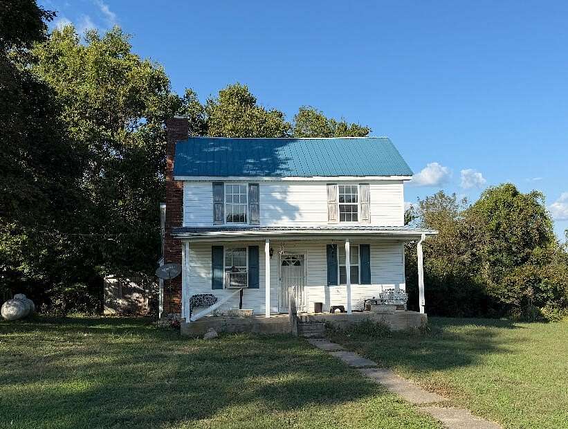 62 Acres of Agricultural Land with Home for Sale in Lancaster, Kentucky