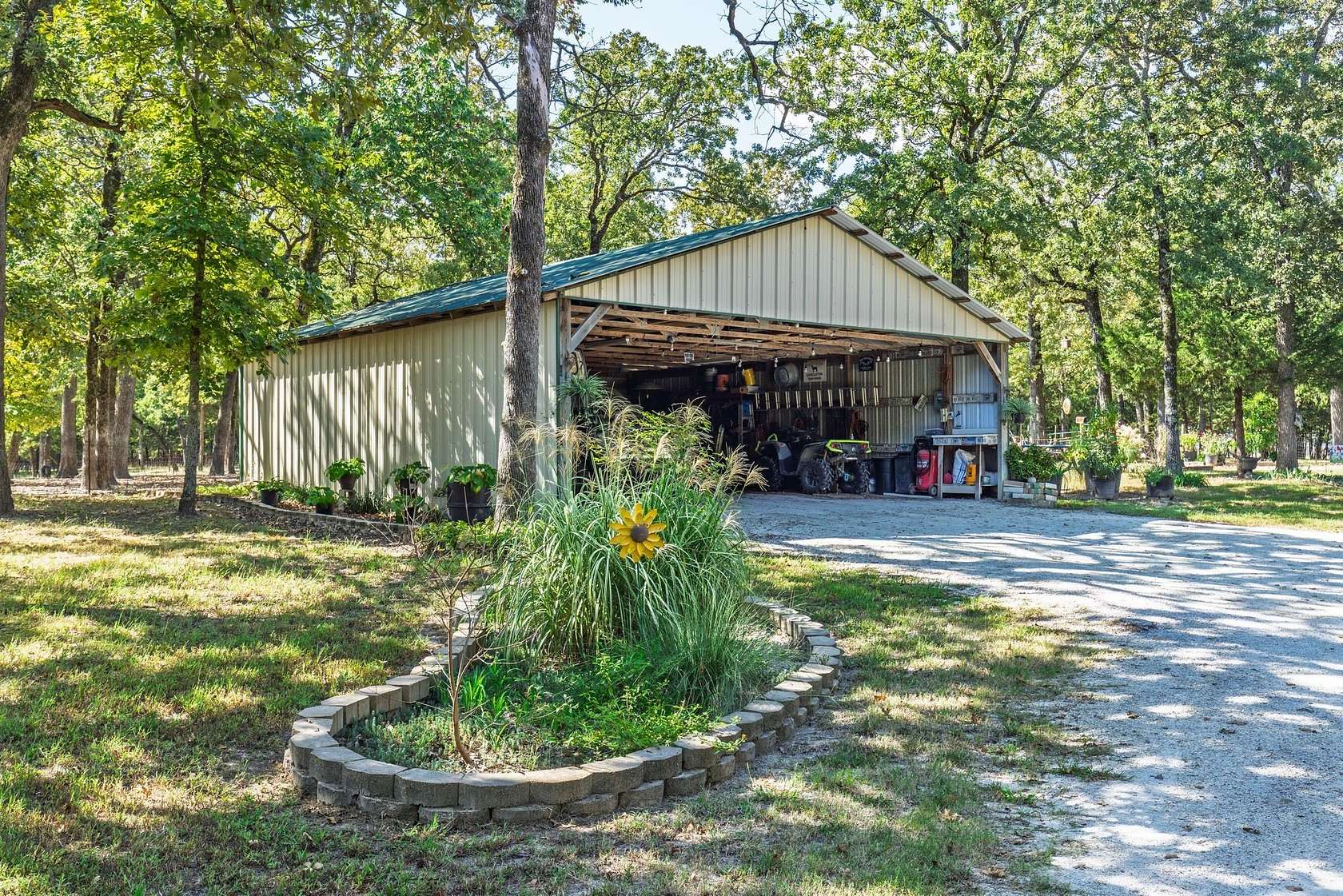 38 Acres of Land with Home for Sale in Quinlan, Texas