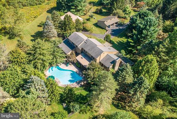 9.44 Acres of Land with Home for Sale in Coopersburg, Pennsylvania