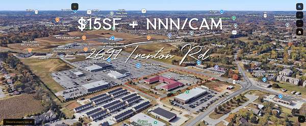 7 Acres of Improved Mixed-Use Land for Lease in Clarksville, Tennessee