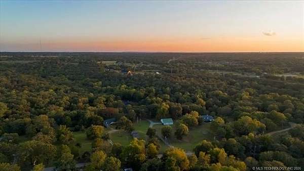 11 Acres of Land with Home for Sale in Broken Arrow, Oklahoma