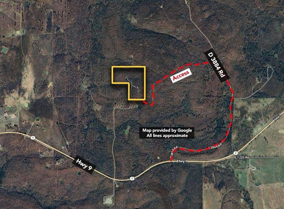 30 Acres of Recreational Land for Sale in Dustin, Oklahoma