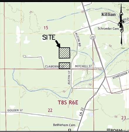 15 Acres of Land for Sale in Springfield, Louisiana