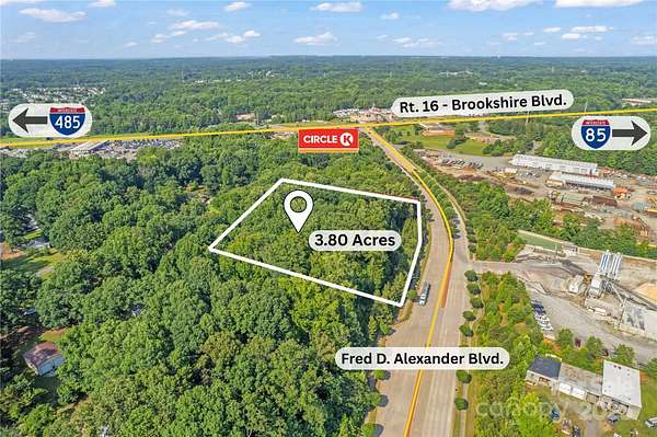 3.8 Acres of Commercial Land for Sale in Charlotte, North Carolina